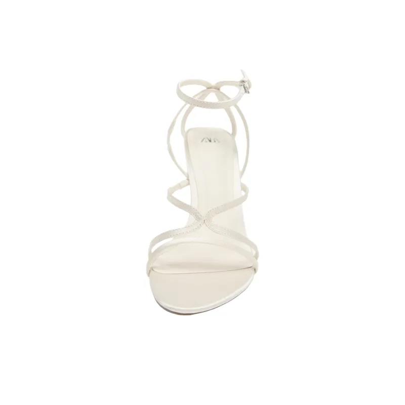 ZARA LIMITED EDITION One Strap Sandals Women's White-3