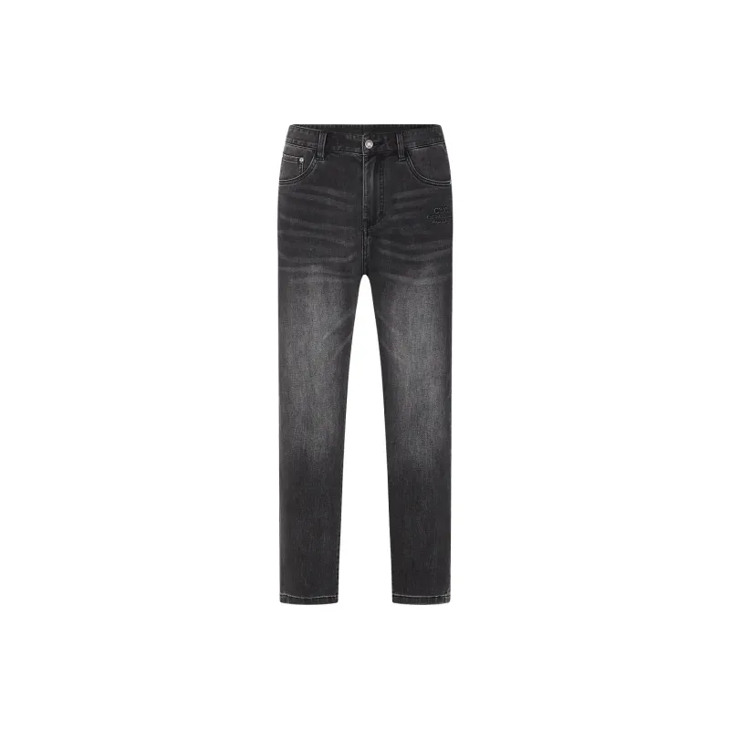 C'N'C New Order & Classics Series Jeans Men's Black Gray-0