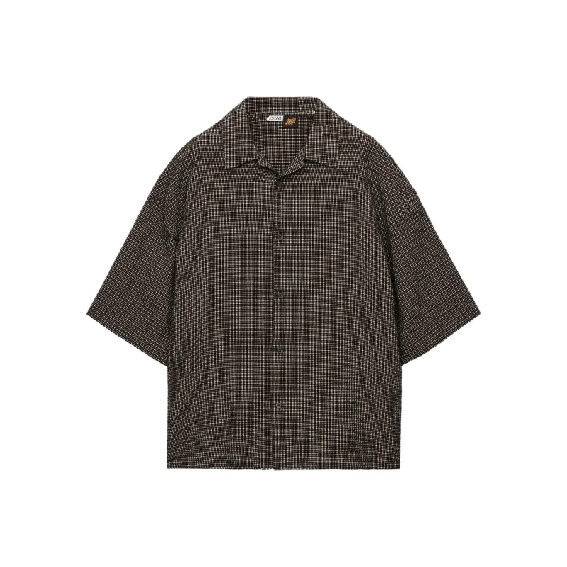 LOEWE Paula's Ibiza SS25 Shirt Men's Black-0