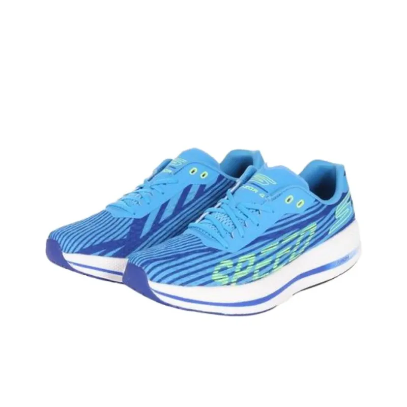 Skechers Go Run Razor 4 Anti Slip Wear Resistant Low Top Running Shoes Men's Blue-2
