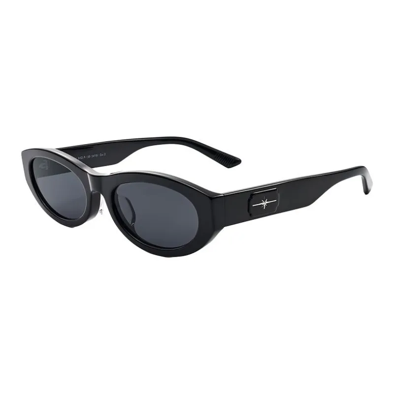 THE OWNER Plate Frame Oval Sunglasses Unisex-0