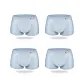 Blue Gray 4 Pcs