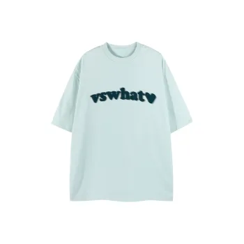 VS WHAT Drop Shoulder Sleeve T Shirt Unisex