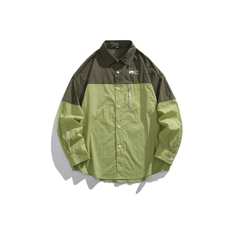 Jeep Breathable And Cool Feeling Sun Protection Clothing Unisex-4