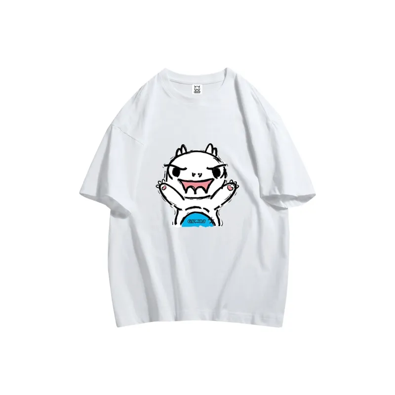 Monster Diaries Drop Shoulder Sleeve T Shirt Unisex G6408-2