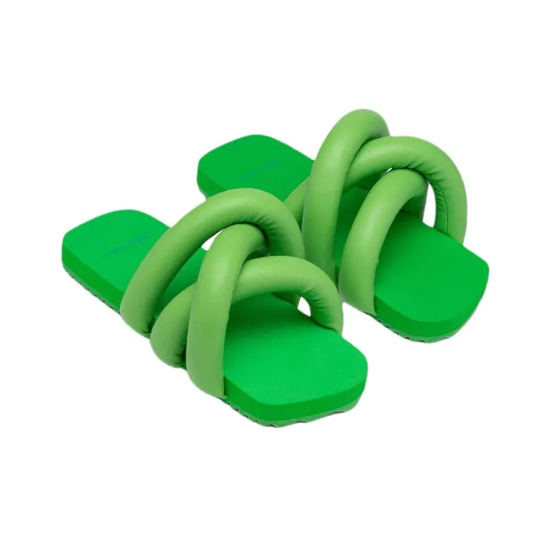 YUME YUME Slide Slippers Unisex Bright Green-3