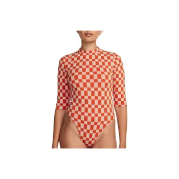 Nike SS24 Jumpsuit Women's Orange Red