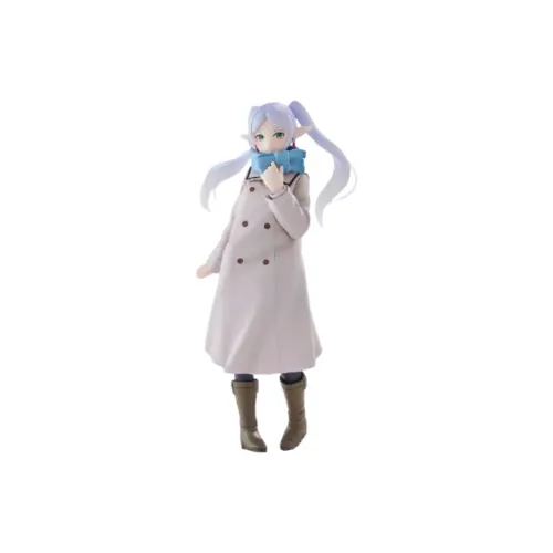 FURYU Frieren  Beyond Journey's End Trio Try IT Collection Figure, Frieren, Winter Outfit Edition Bonus Gifts