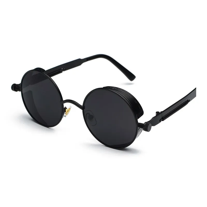SOMAN Metal Round Sunglasses Unisex-10