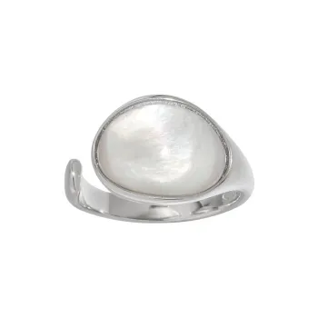 Quarqor 925 Sterling Silver Rings Women's White