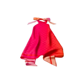 PRADA Twill, Silk Scarves Women's Pink