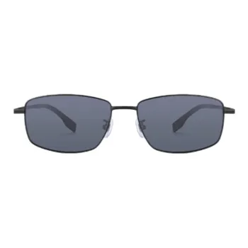 PULAIS Alloy Plate Frame Rectangular Sunglasses Men's Multicolor