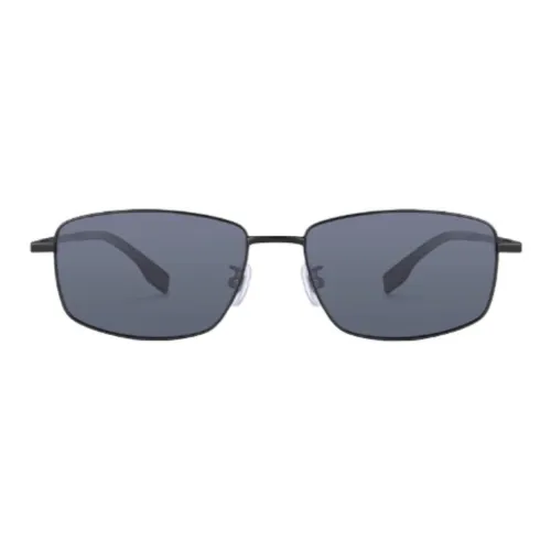 PULAIS Alloy Plate Frame Rectangular Sunglasses Men's Multicolor
