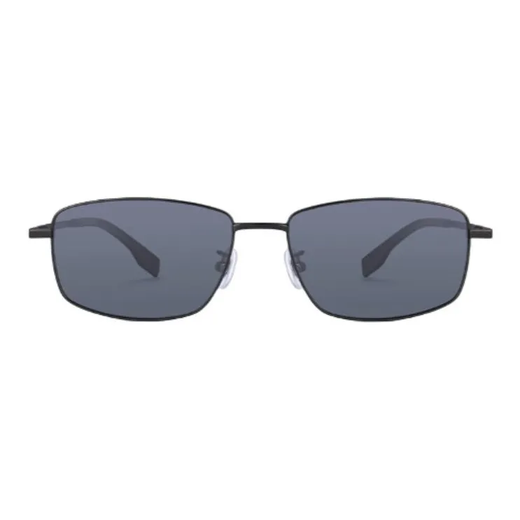 PULAIS Alloy Plate Frame Rectangular Sunglasses Men's Multicolor-0