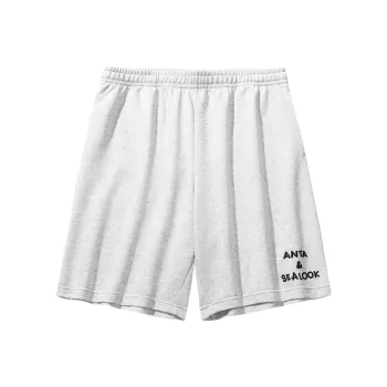 Anta x HAIBAOKANKAN,LIANMINGKUAN Life Collection Casual Shorts Men's CD25 Gray Heather Gray