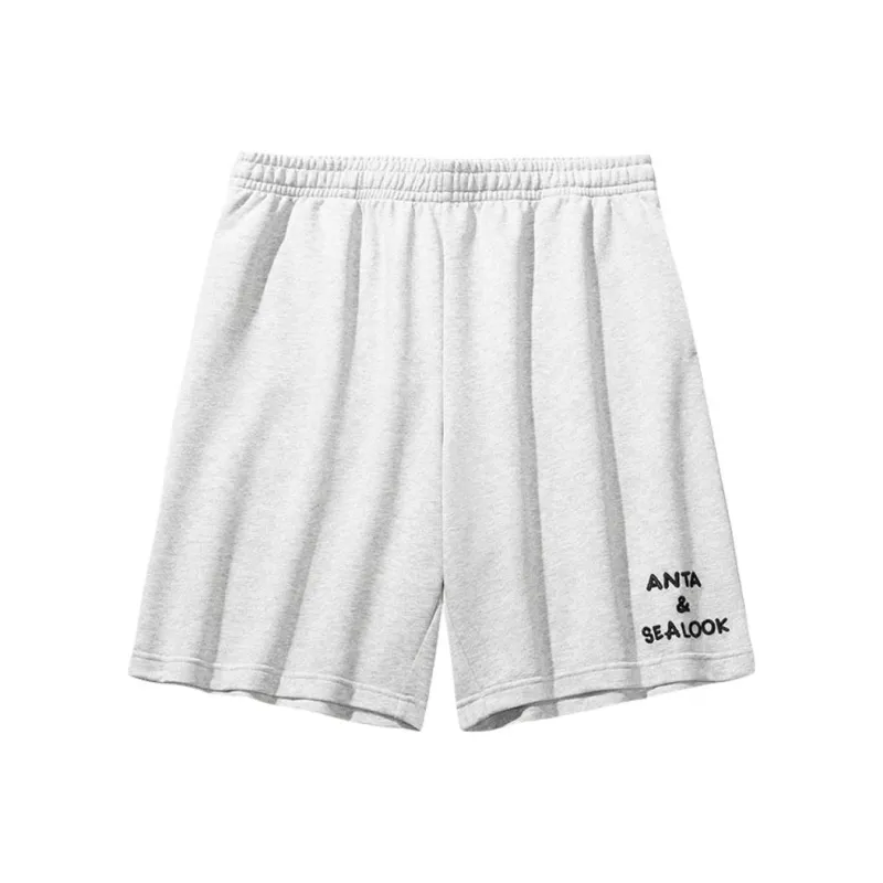 Anta x HAIBAOKANKAN,LIANMINGKUAN Life Collection Casual Shorts Men's CD25 Gray Heather Gray-0