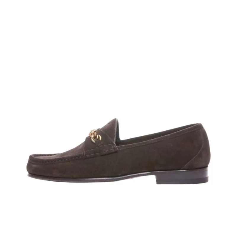 TOM FORD Men's Casual Shoes Men Low Top Brown-0