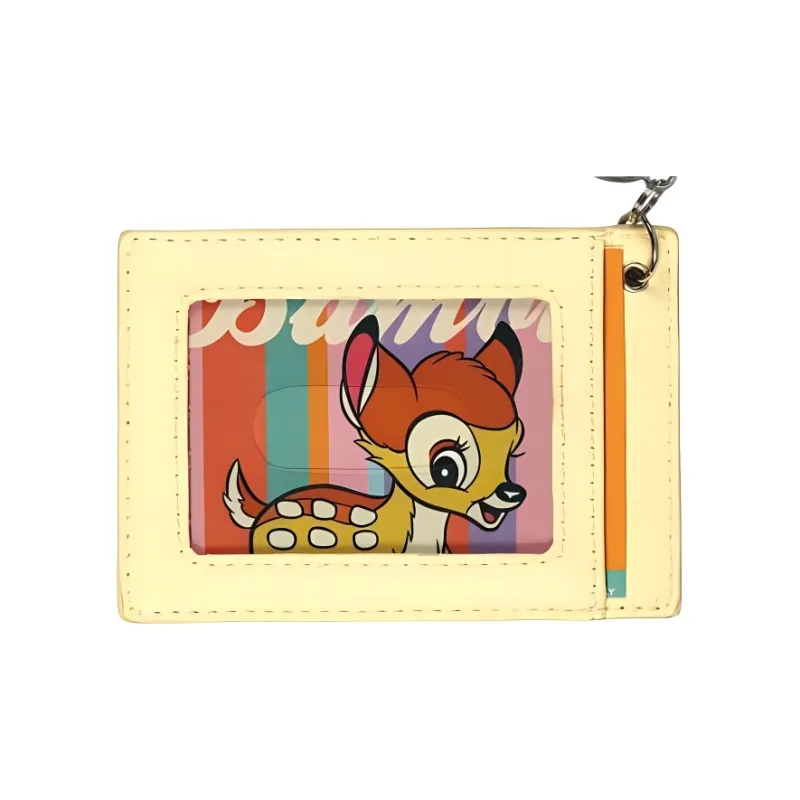 Disney Polyester Card Holder Regular Kids' Light Yellow & Multicolor-3