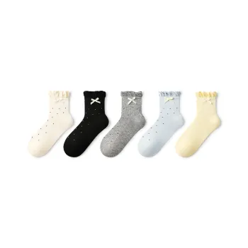 Primeet Mid Calf Socks Women's 5 Pack