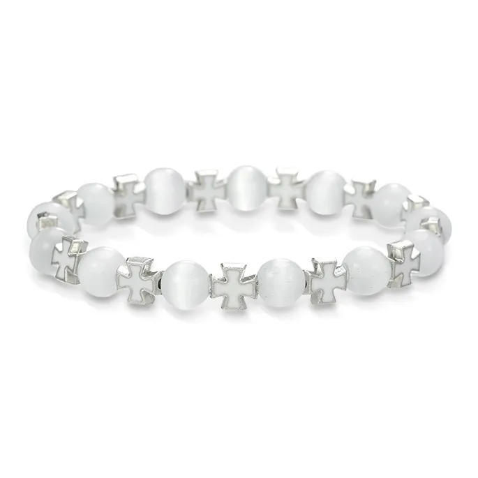 Inkopper Glass Cat Eye Bracelets Unisex-0