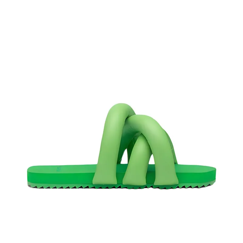 YUME YUME Slide Slippers Unisex Bright Green-1