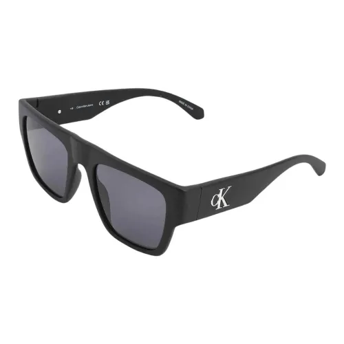 CALVIN KLEIN Plastic Irregular Shape Sunglasses Unisex Black