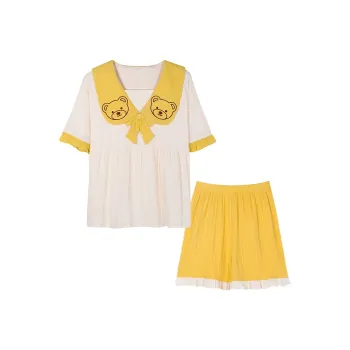 ROMANTIC·SPRING Pajama Set Women's Image Color
