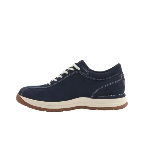 ROCKPORT Taconic Abrasion Resistant Low Top Casual Shoes Men's Marine Blue