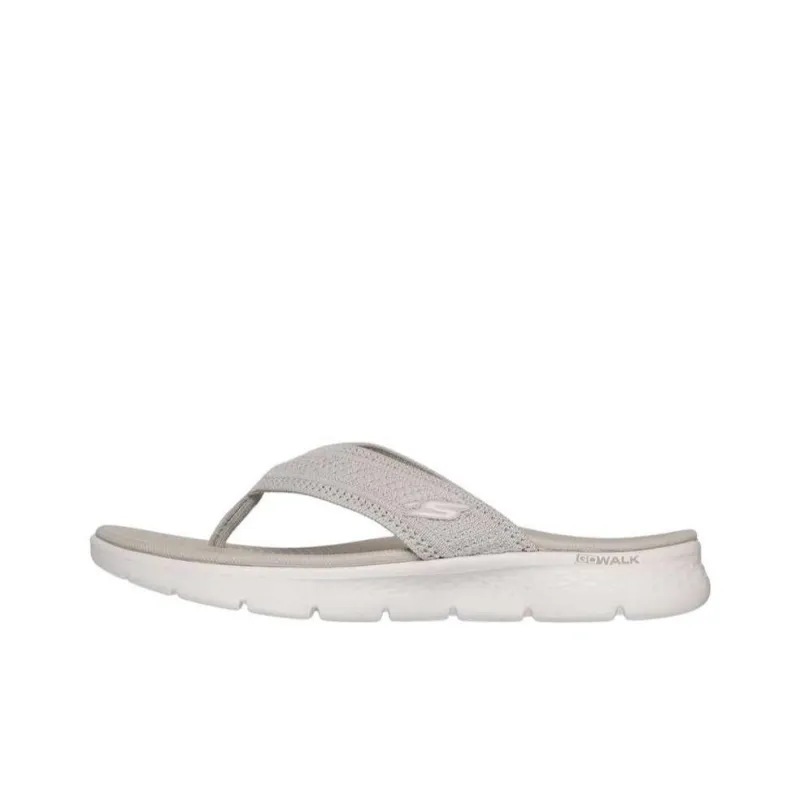 Skechers GOWALK Flip Flops Women's Gray-0