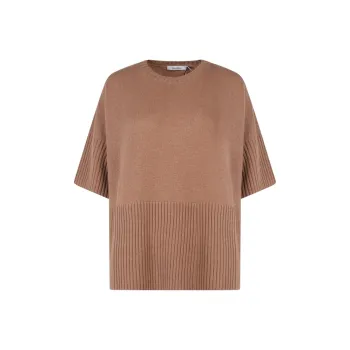 MaxMara Oversized Crewneck Knitted T-Shirt