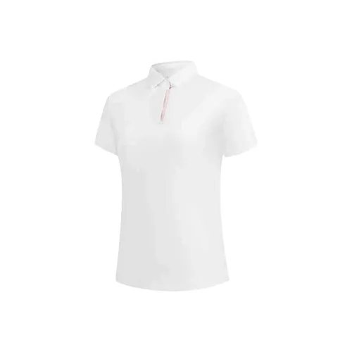 QIAODAN Sports Life Collection Polo Shirt Women's Jordan White