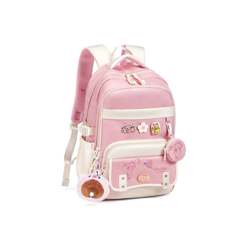 CNOLES Fabric Backpack Large Size Women's Multicolor-11