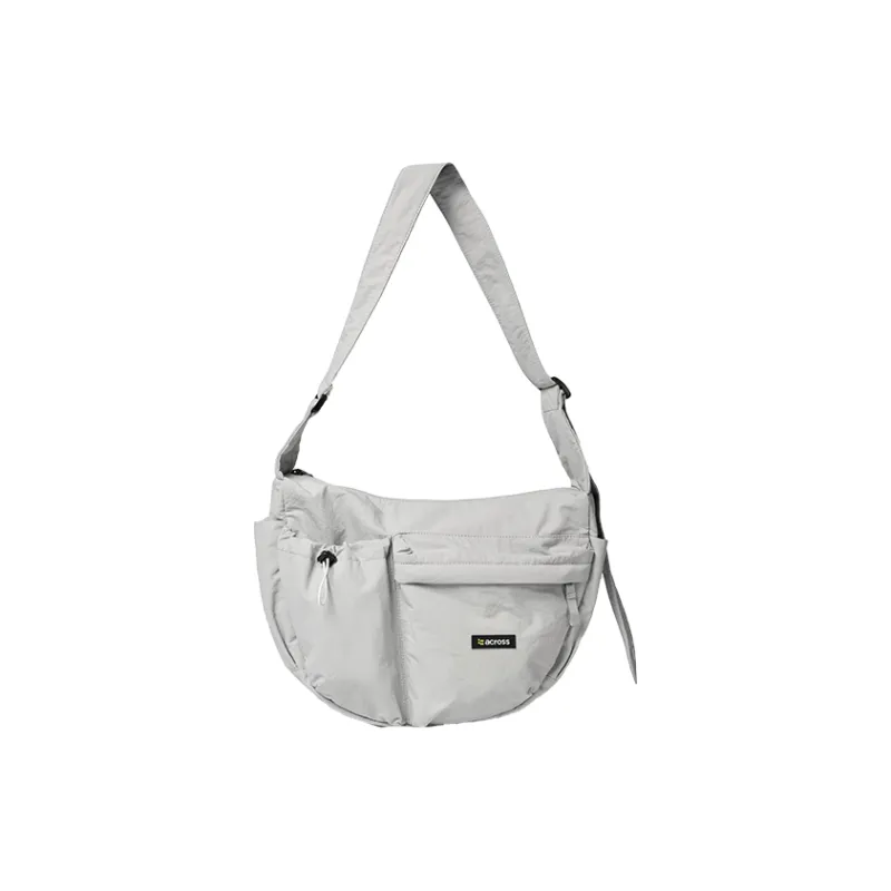 ACROSS Polyester Dumpling Bag, Shoulder Bag, Crossbody Bag Large Size Unisex Multicolor-8