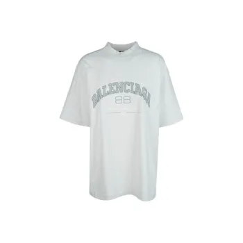 Balenciaga Regular T Shirt Women's Gray