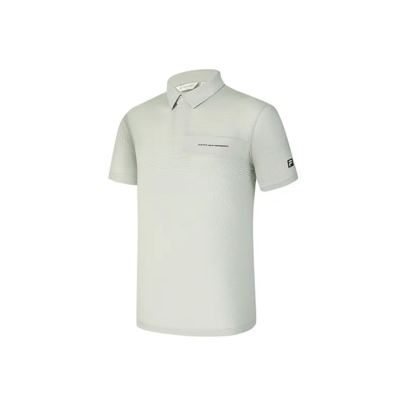 FILA Golf Series Polo Shirt Men's Storm Gray GY-0