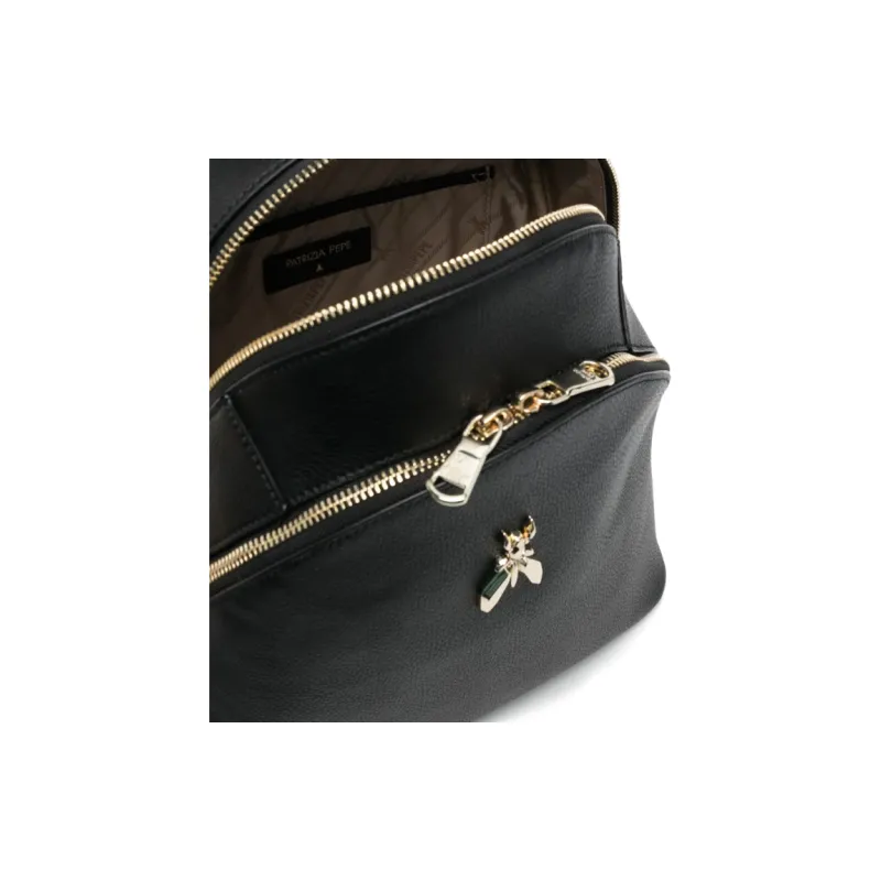 Patrizia Pepe Logo plaque Backpack-3