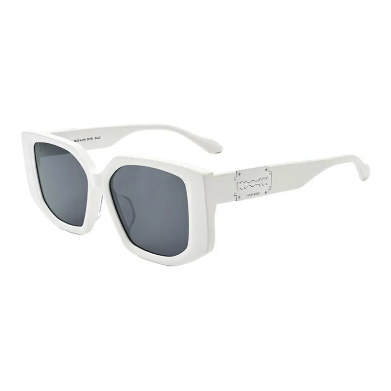 THE OWNER Plate Frame Irregular Shape Sunglasses Unisex-8