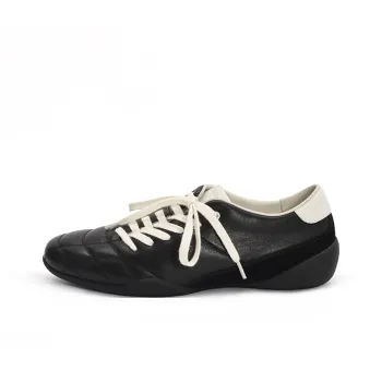 CRICLE CAGE Low Top Casual Shoes Unisex Black