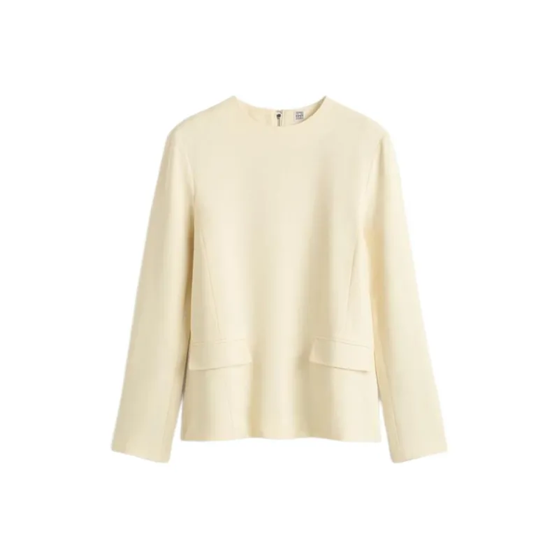 TOTEME Slub texture Blouse-0