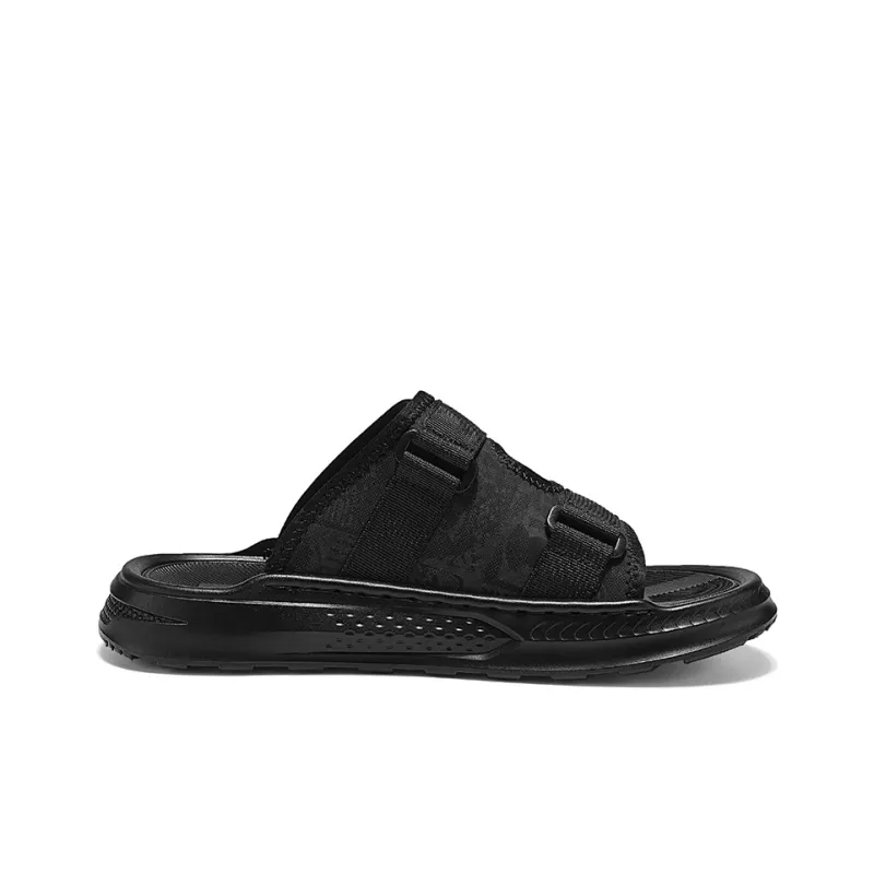 Mulinsen PVC Polyvinyl Chloride Stitching Cushioning Slide Slippers Men's-2
