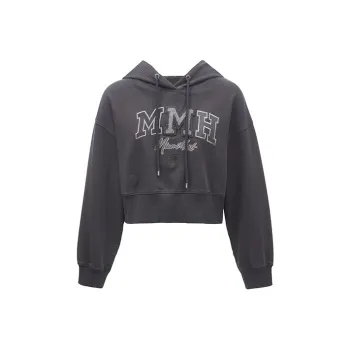 Nba X ONLY NBA Sweatshirts Women's E39 Magnet Gray MAGNET