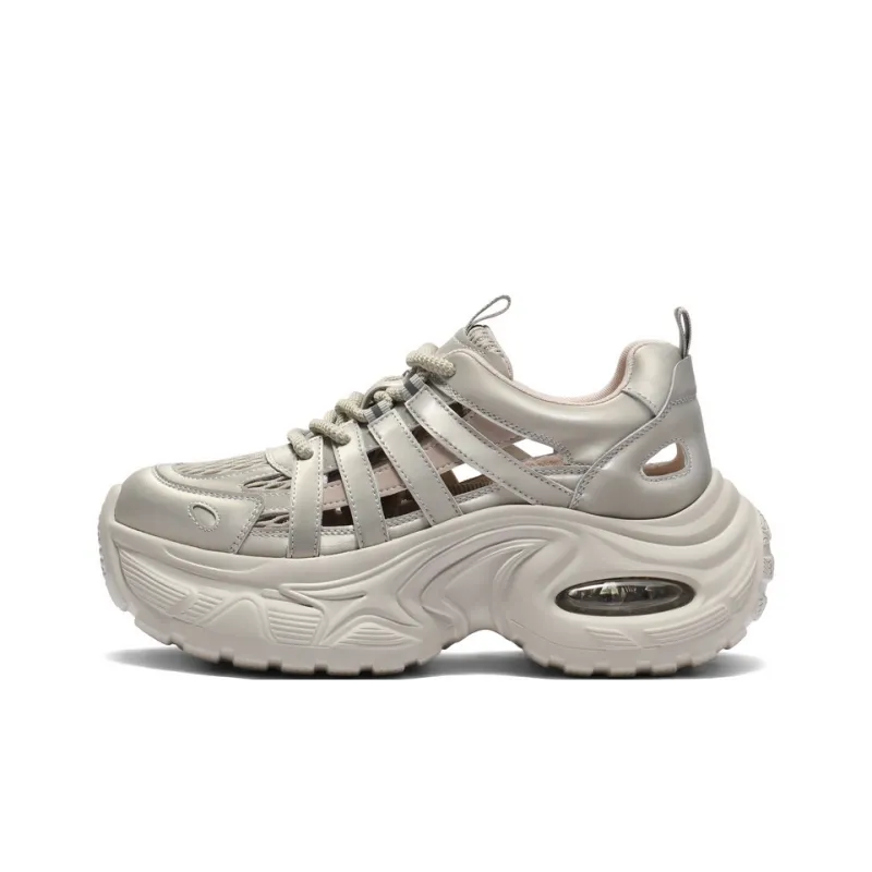 BELLE Breathable Low Top Chunky Sneakers Women's-5