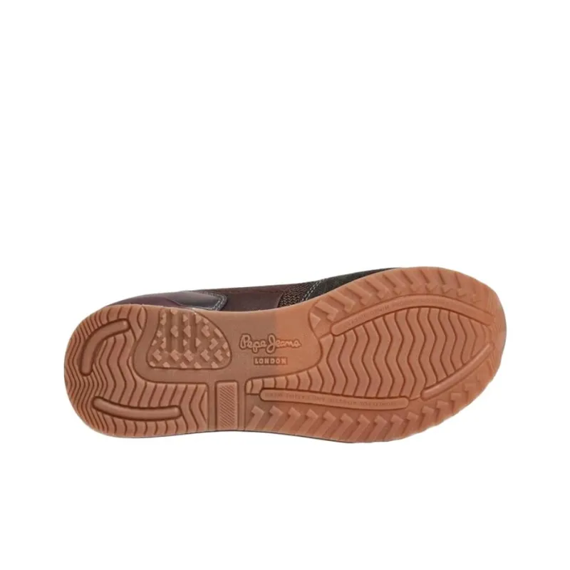 Pepe Jeans Abrasion Resistant Low Top Casual Shoes Women's Brown-5