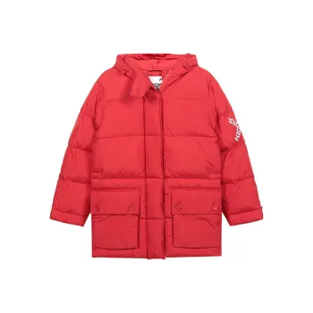 KENZO Down Jackets Women's China Red