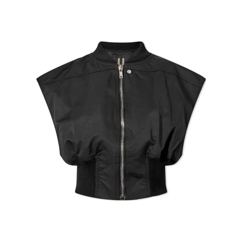 RICK OWENS Babel Tatlin Sleeveless Bomber Jacket-0