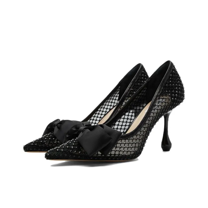 NINE WEST Irregular Heel High Heels 9cm Women's-2