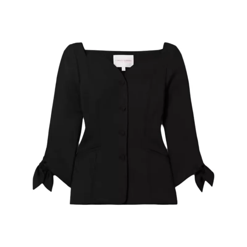 Carolina Herrera Curved-neckline Jacket-0