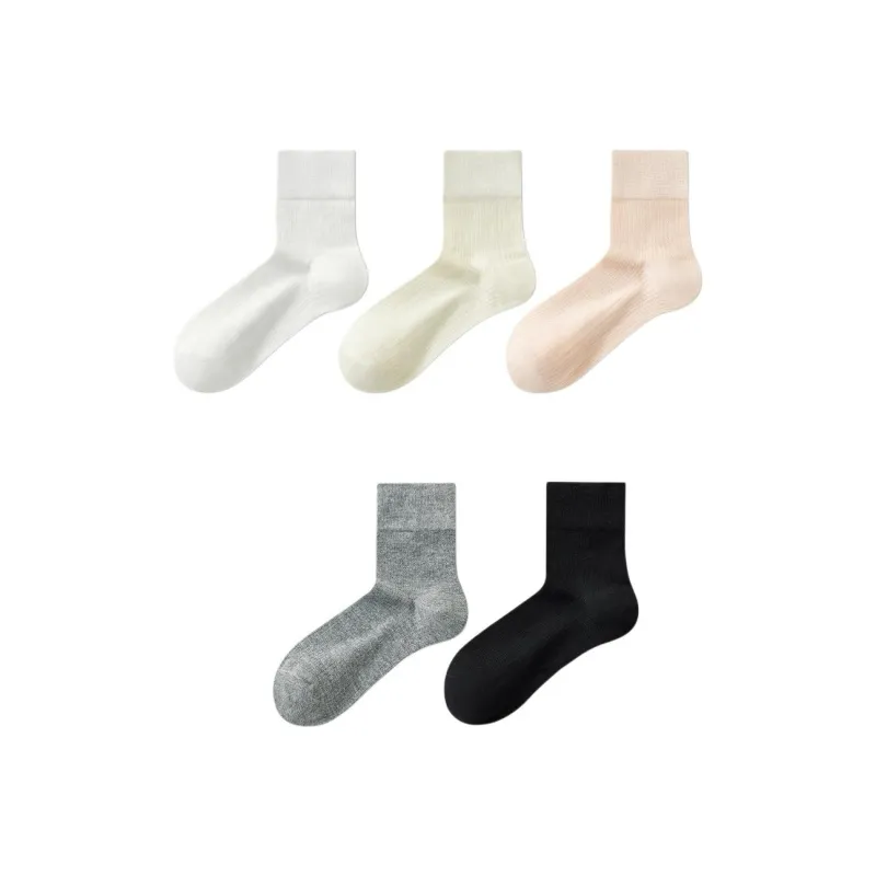 Temooues Mid Calf Socks Women's Combo Set-16