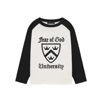 Fear Of God Essentials Women's Tri Blend Baseball Shirt Shell