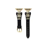 Black-Gold-Tone Lock